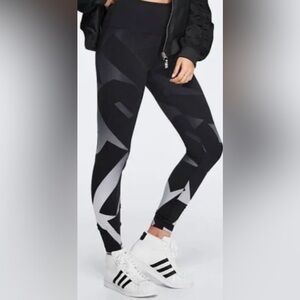 Pink Victoria's Secret Ultimate Legging Tights Pants High Waist Logo Slim Fit M